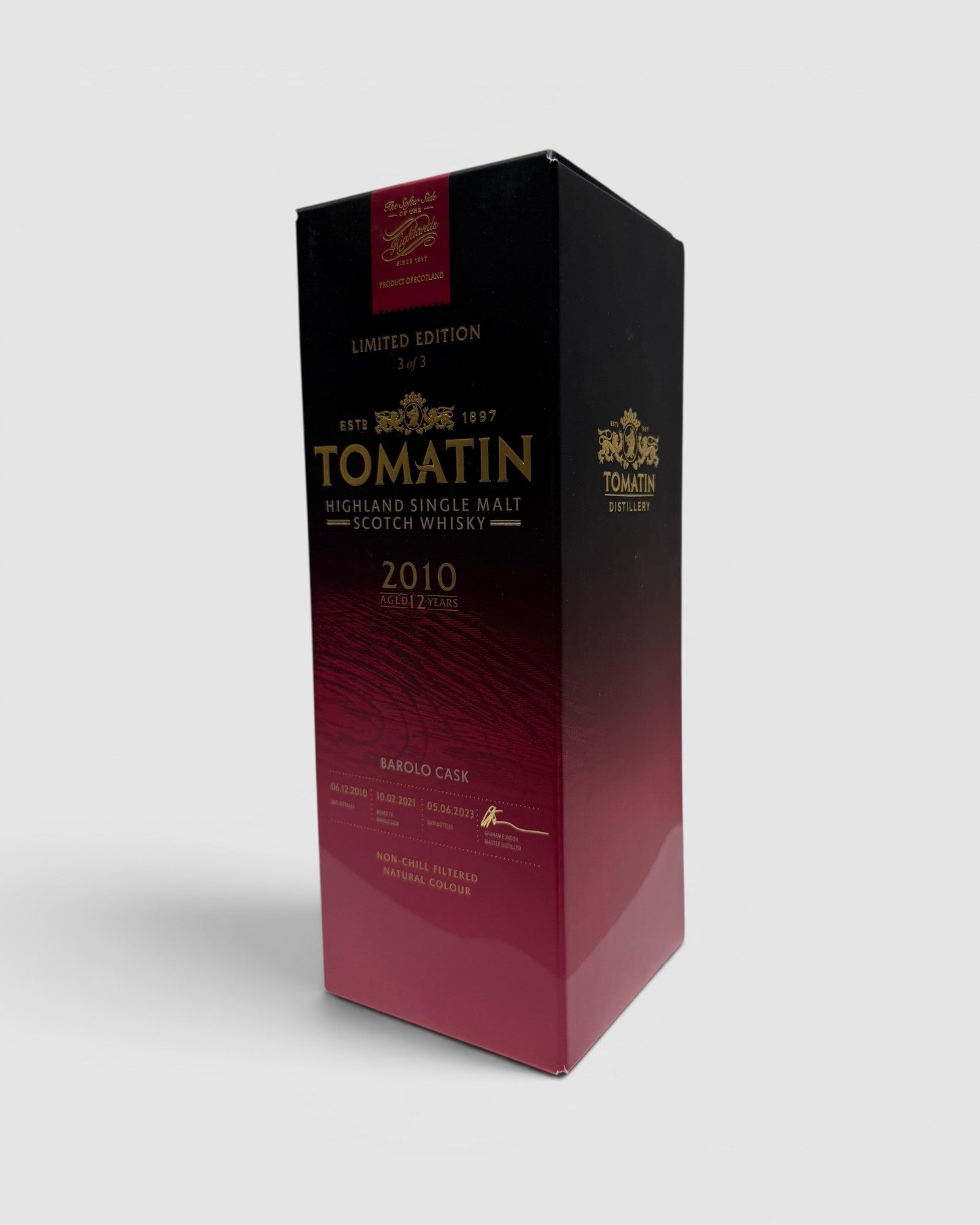 Tomatin 12 Yo Italian Collection Barolo Cask 2010 - Italian Collection