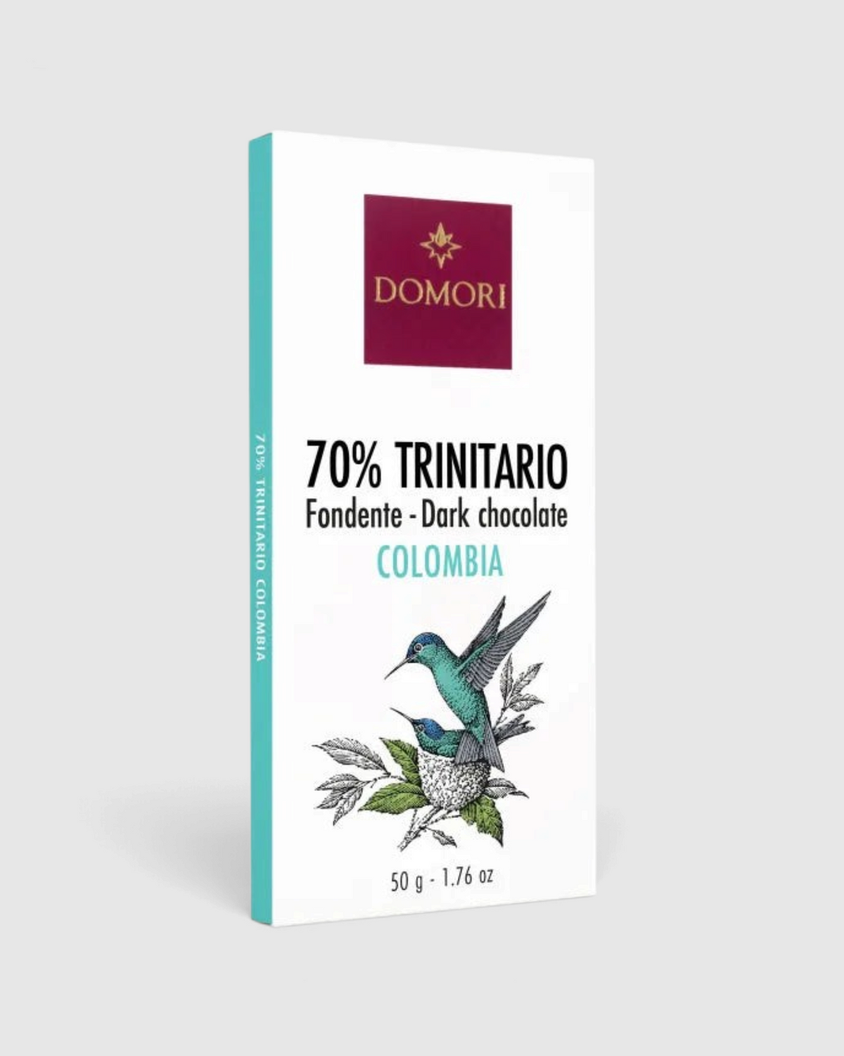 Tavoletta Domori Single Origins Colombia, cioccolato fondente 70%, 50 g
