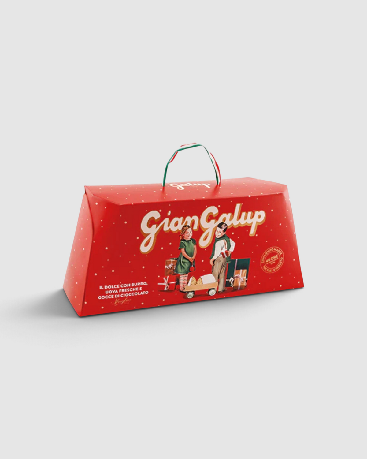 Giangalup con gocce di cioccolato Toy Edition 500 g - Galup, confezione del prodotto