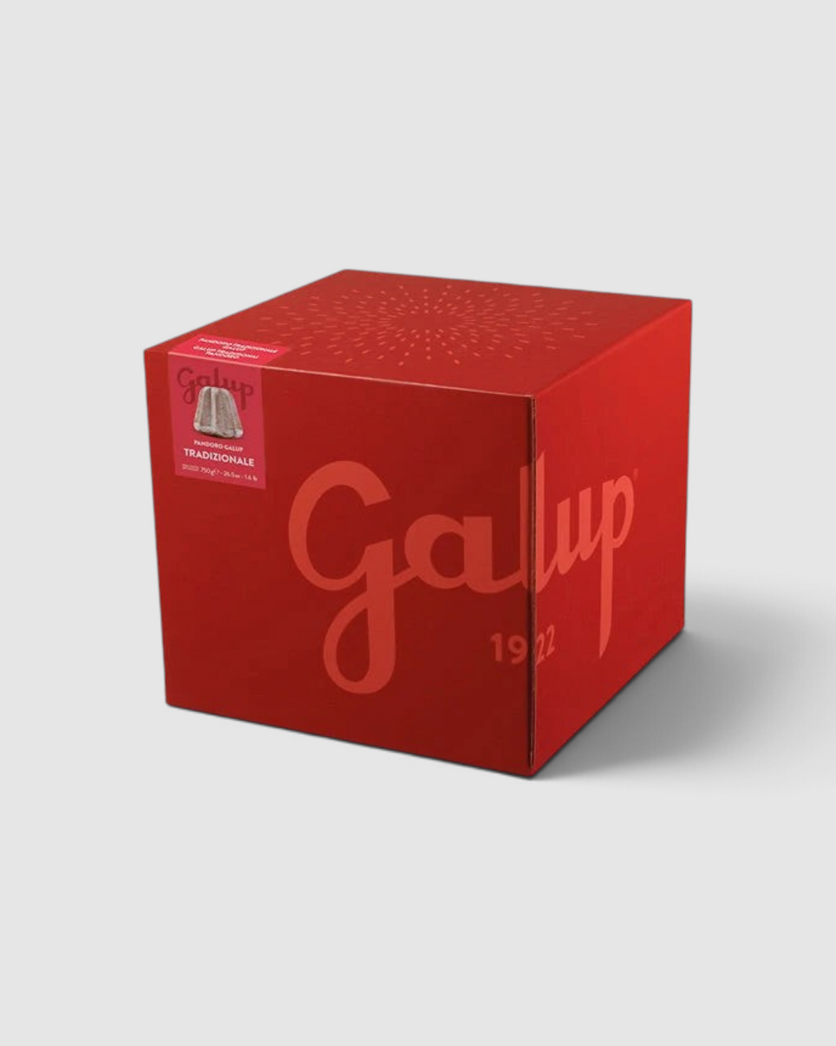 Pandoro classico Colorfully 750 g - Galup, confezione del prodotto