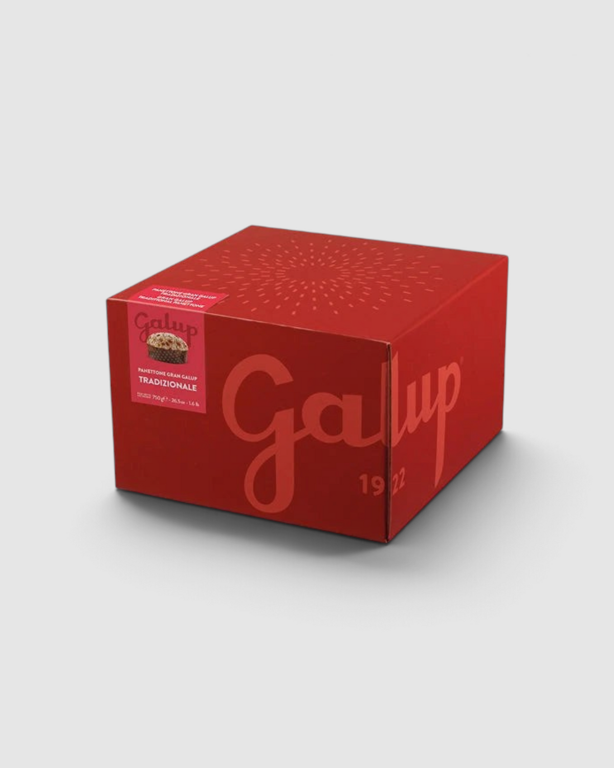 Panettone Gran Galup tradizionale Colorfully 750 g, confezione del prodotto