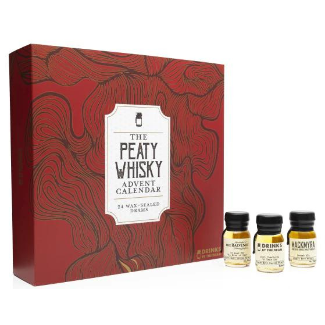 The Peaty Whisky Advent Calendar - Drinks by the Dram | 24x3cl