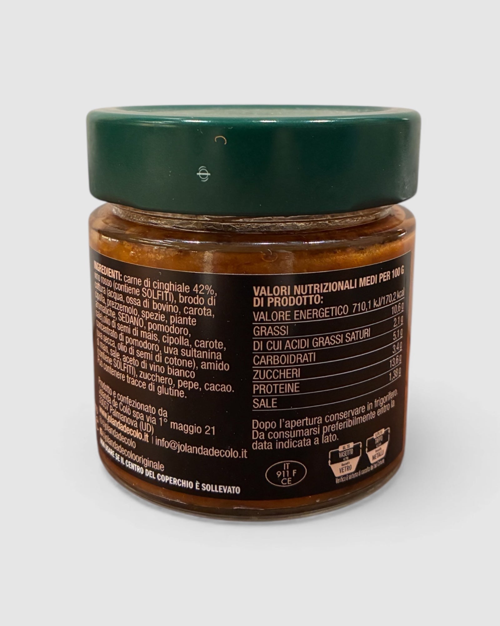 Ragù di Cinghiale - Jolanda De Colò