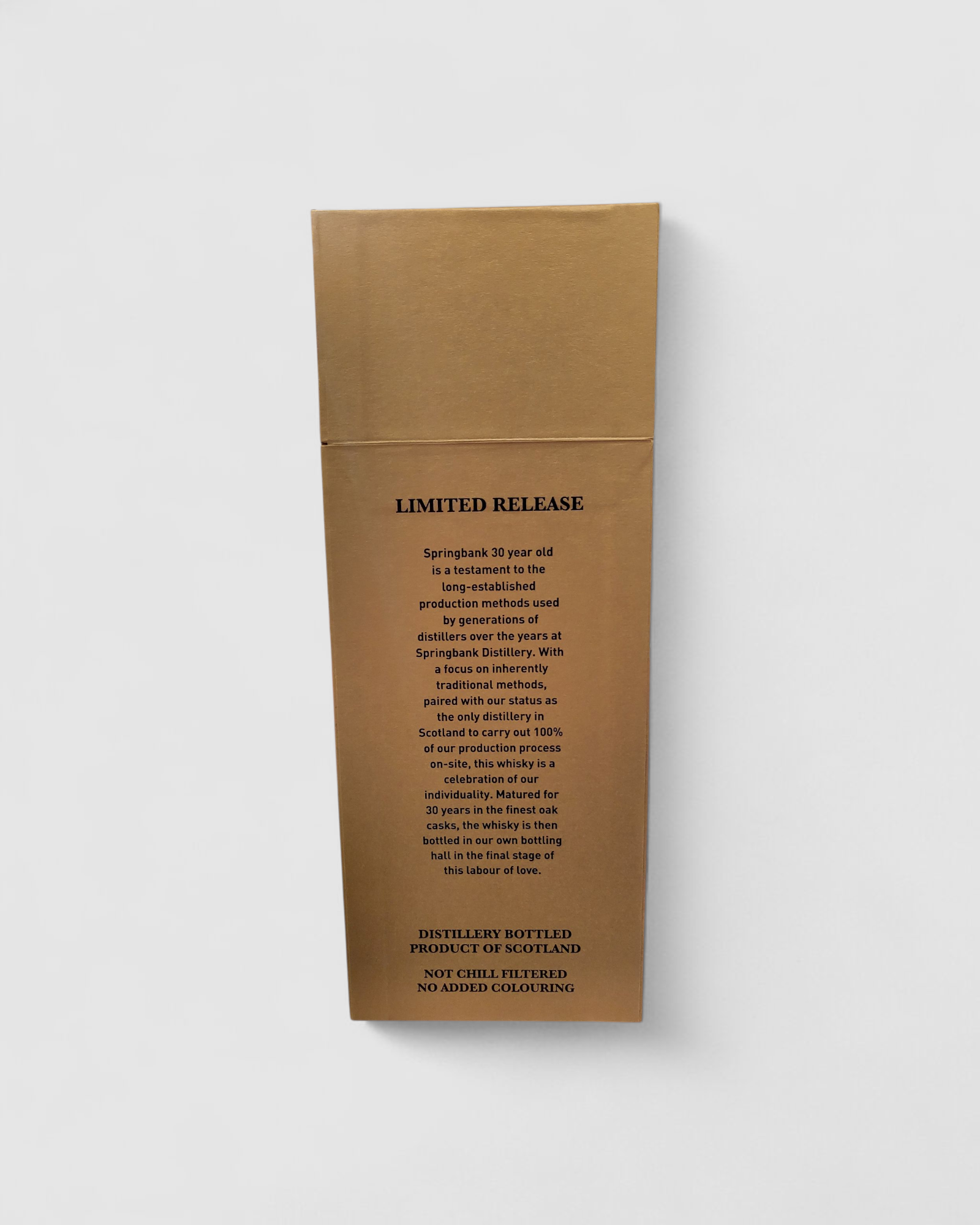 Whisky Springbank Single Malt 30 Yo - Release 2024