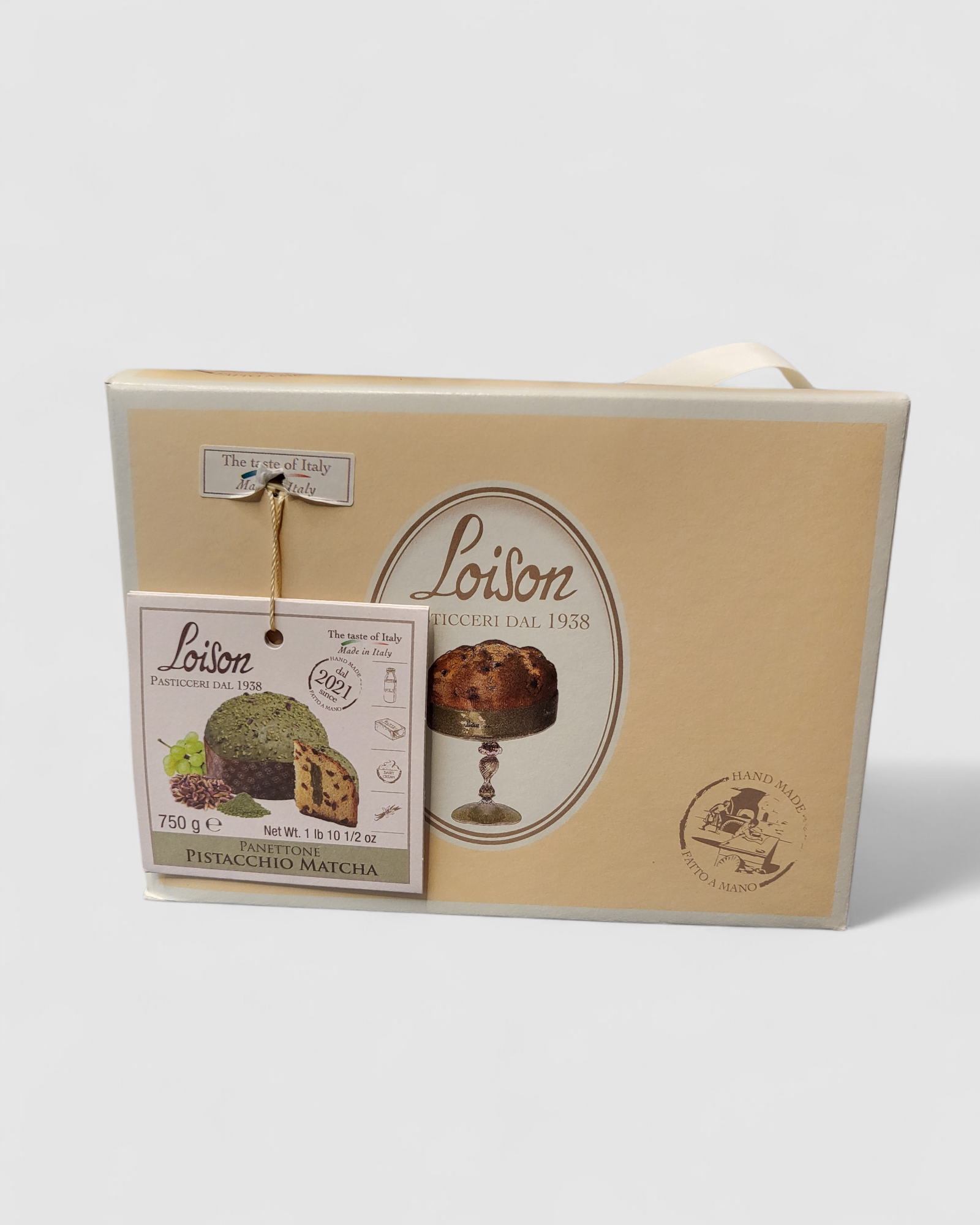Panettone Pistacchio e Matcha - Loison