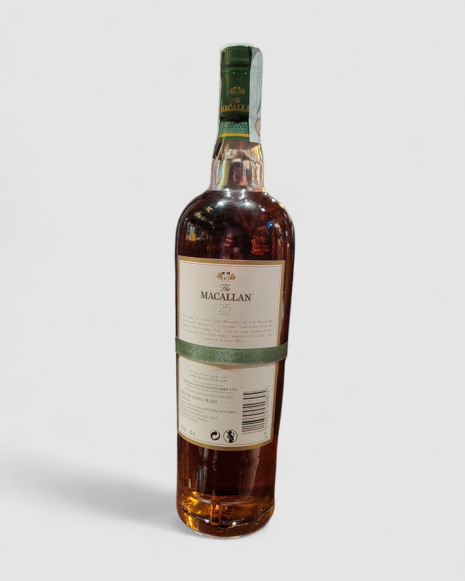 Macallan 25 Y.O. Fine Oak Triple Cask Matured