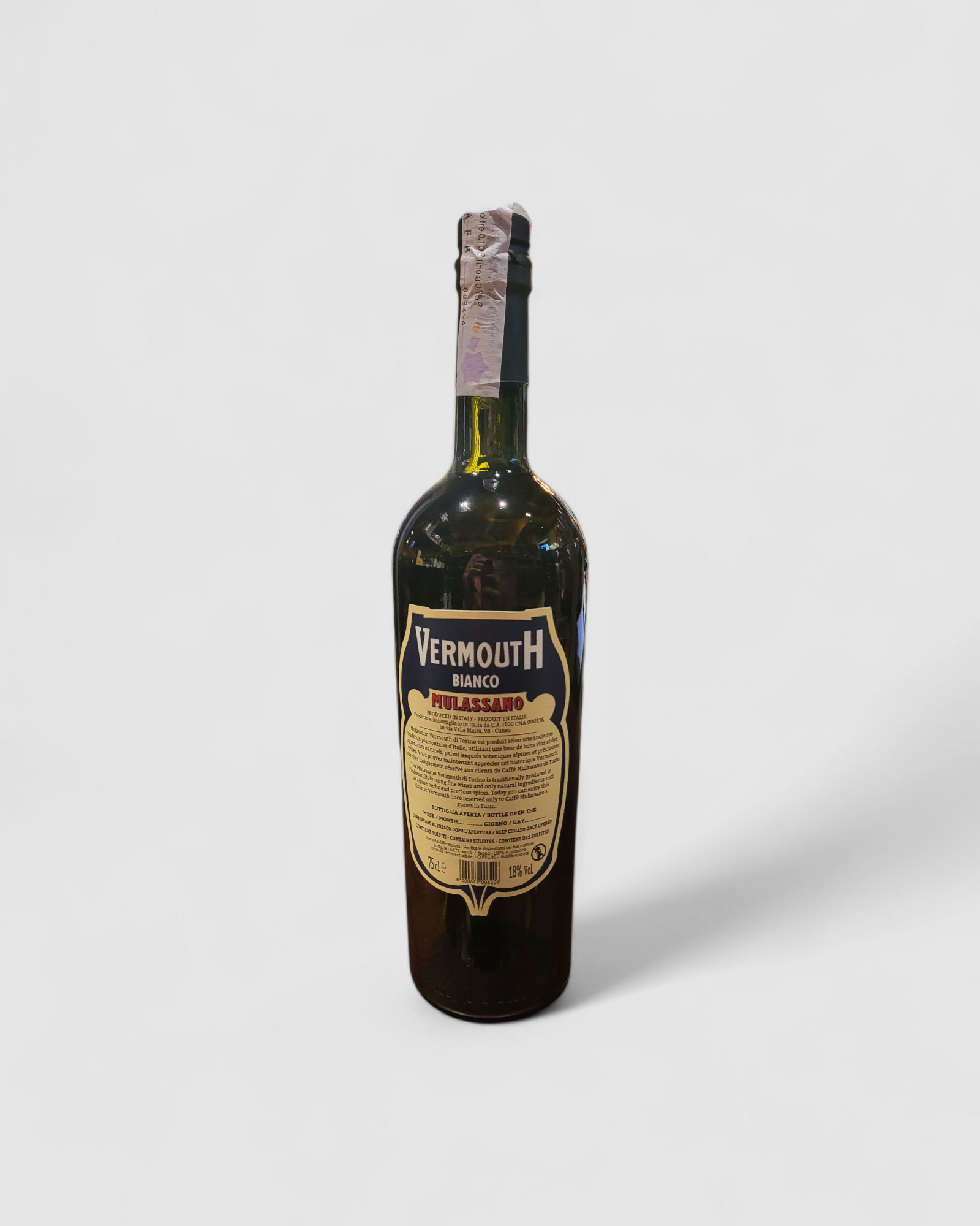 Mulassano Vermouth Bianco - Gift Pack