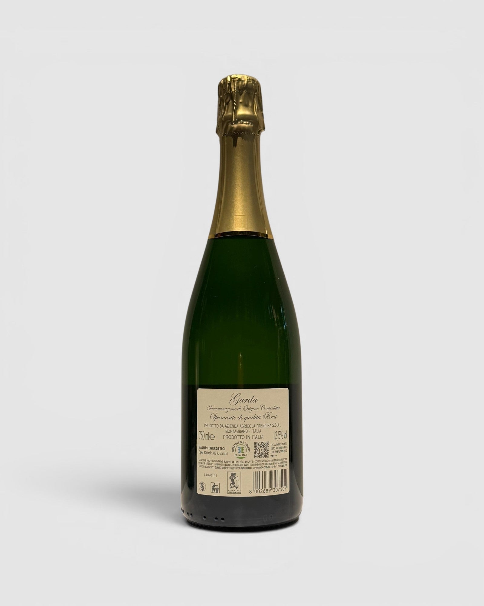 Garda DOC Spumante Metodo Classico "Cuvée Maison" Brut – Azienda Agricola Prendina