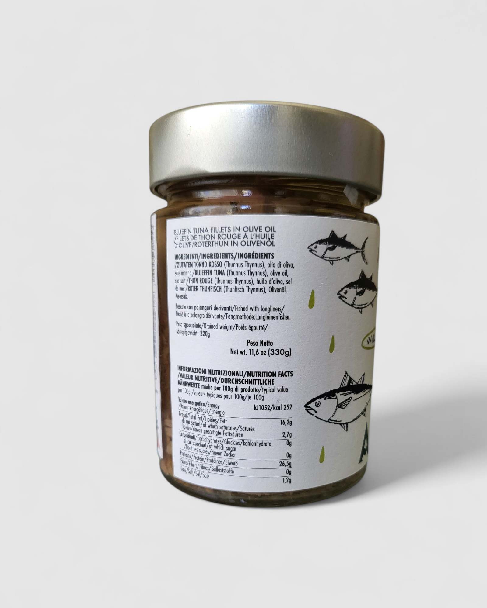 Tonno rosso - Filetti in olio - Armatore