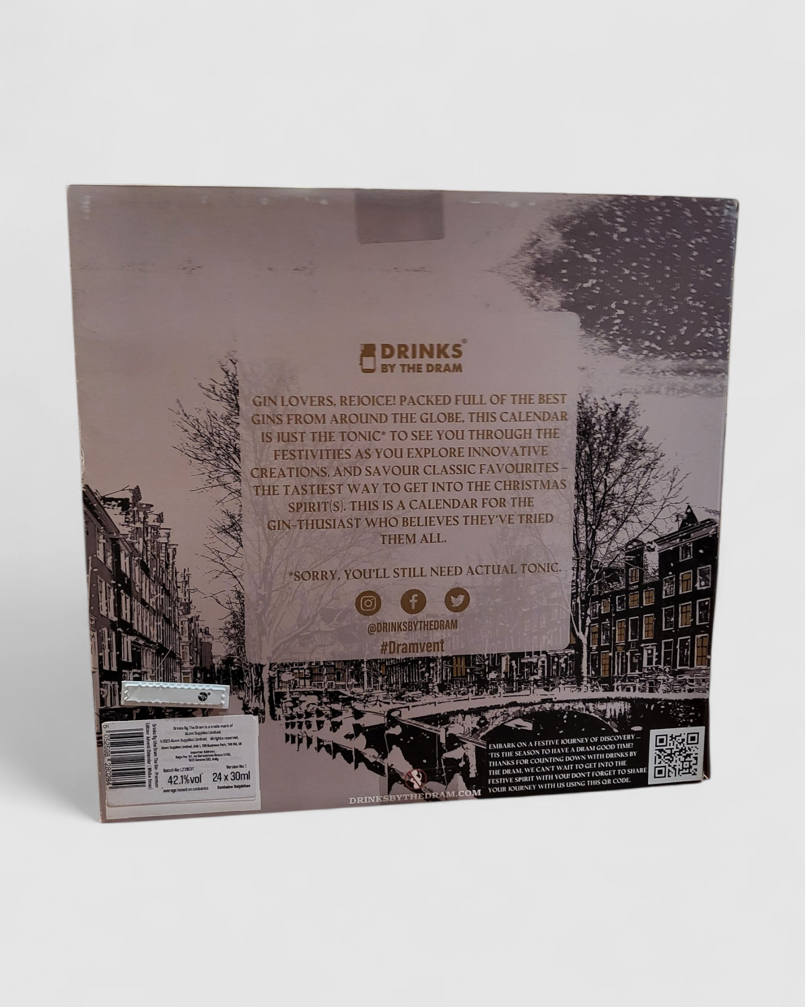 Gin Advent Premium Christmas Calendar - Drinks by the Dram