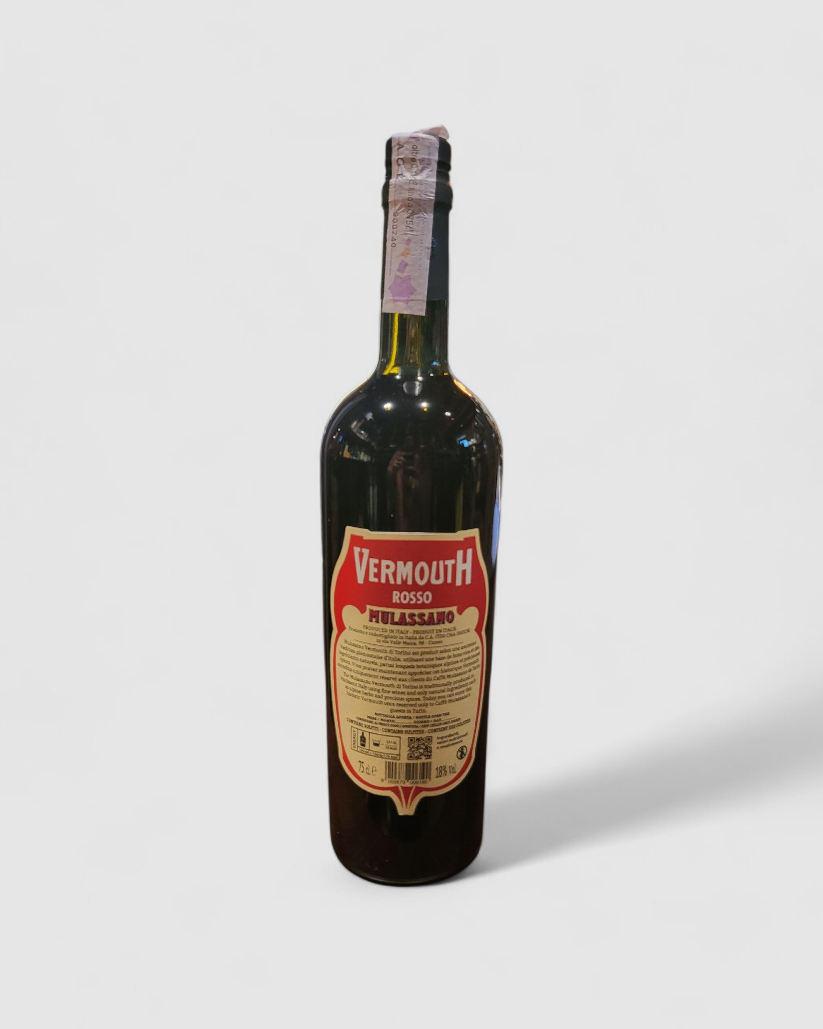Mulassano Vermouth Rosso - Gift Pack