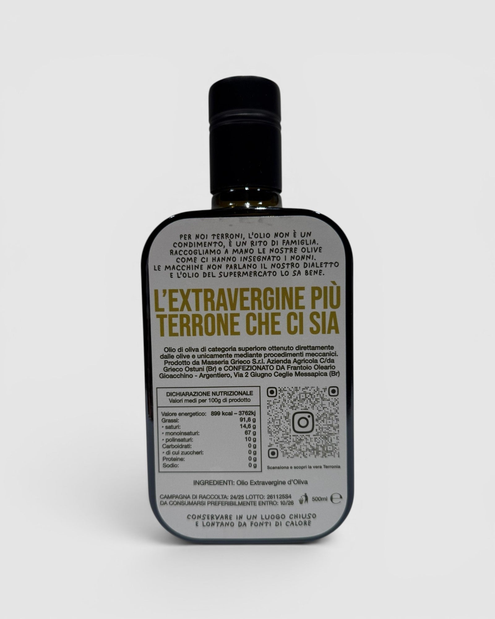 Olio Terrone - 100% Made in Puglia
