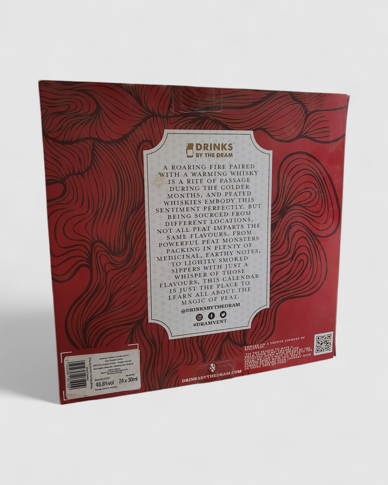 The Peaty Whisky Advent Calendar - Drinks by the Dram | 24x3cl