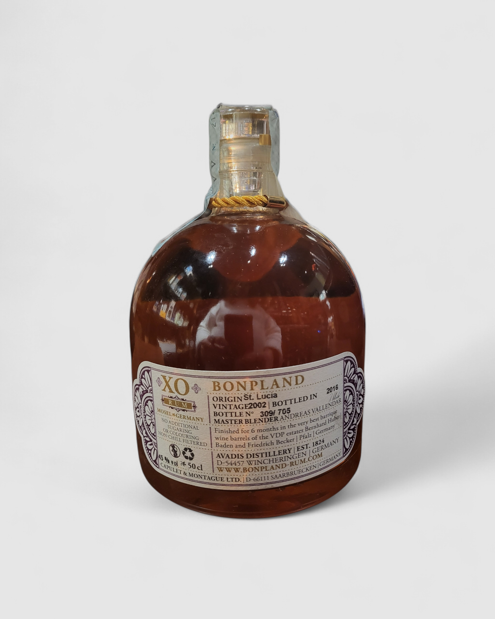 Bonpland - Rum St. Lucia 14 Years - St. Lucia Distillers