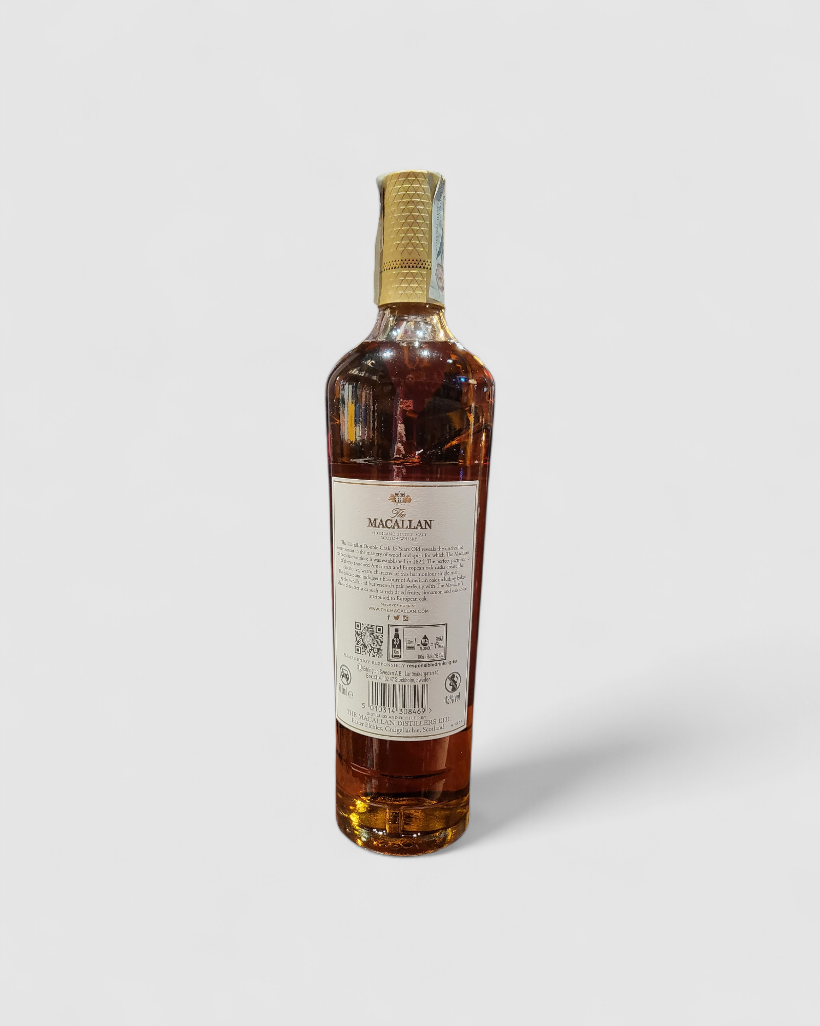 Scotch Whisky Highland Single Malt 15yo - The Macallan