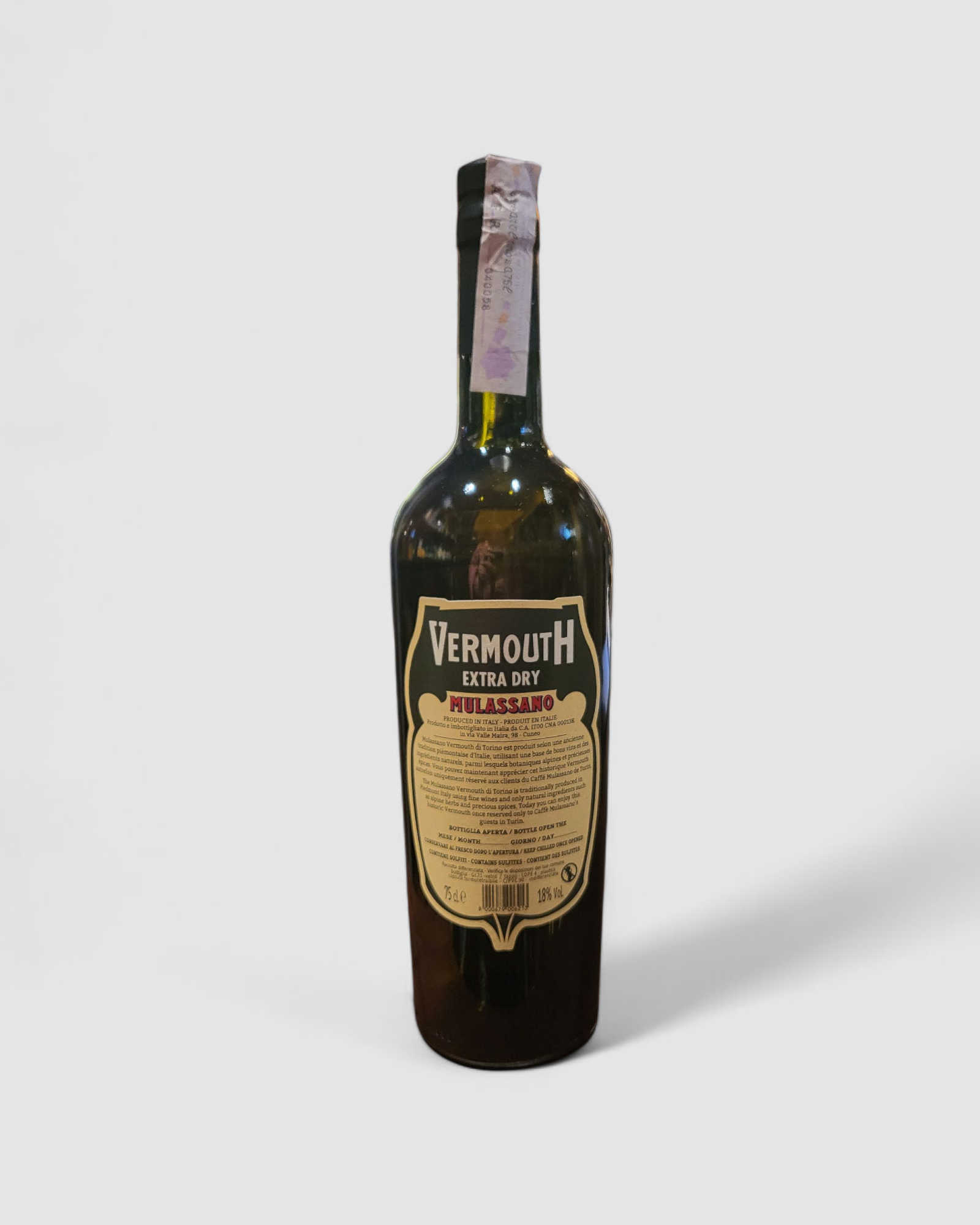 Mulassano Vermouth Extra Dry - Gift Pack