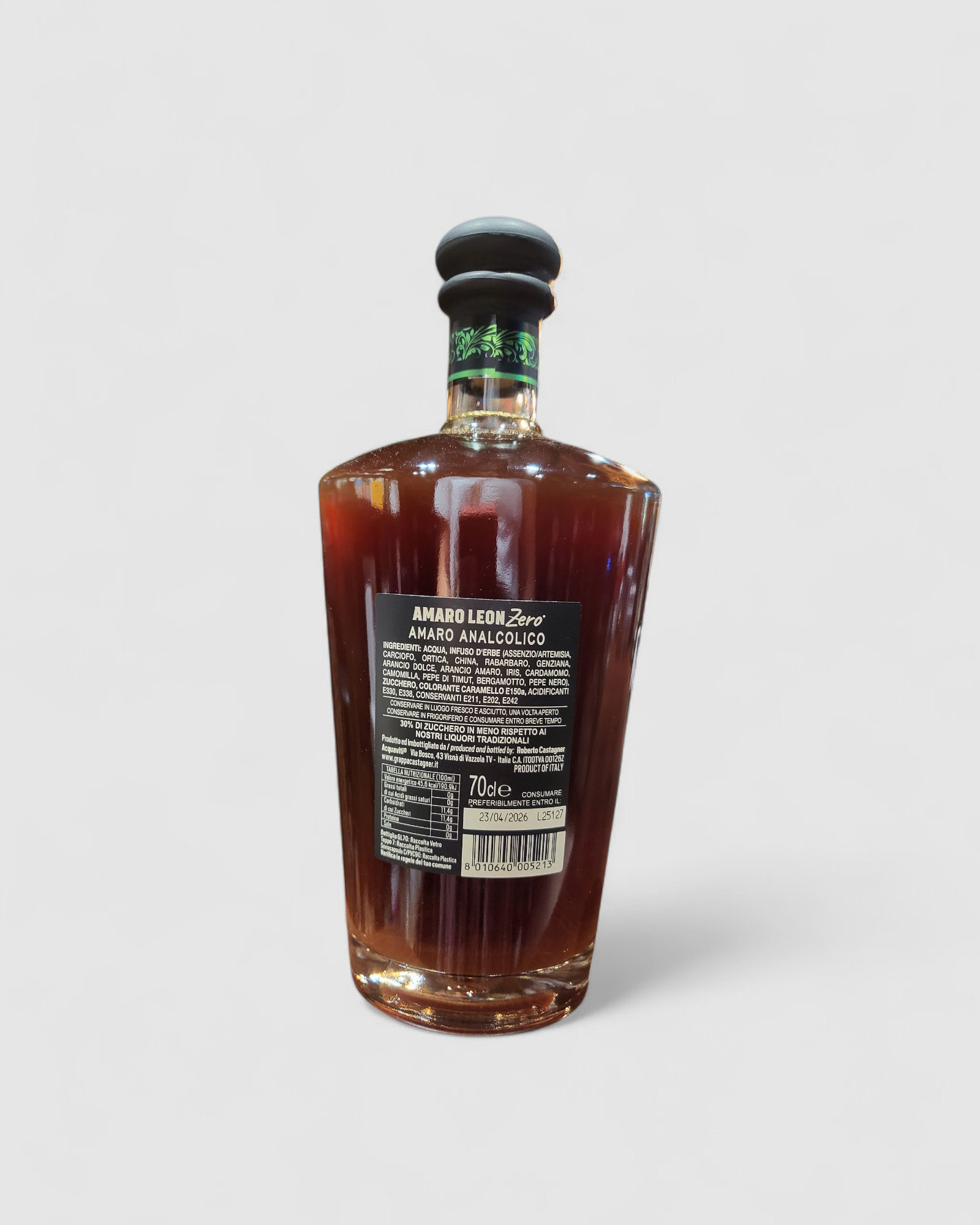 Amaro LeonZero Amaro analcolico - Castagner