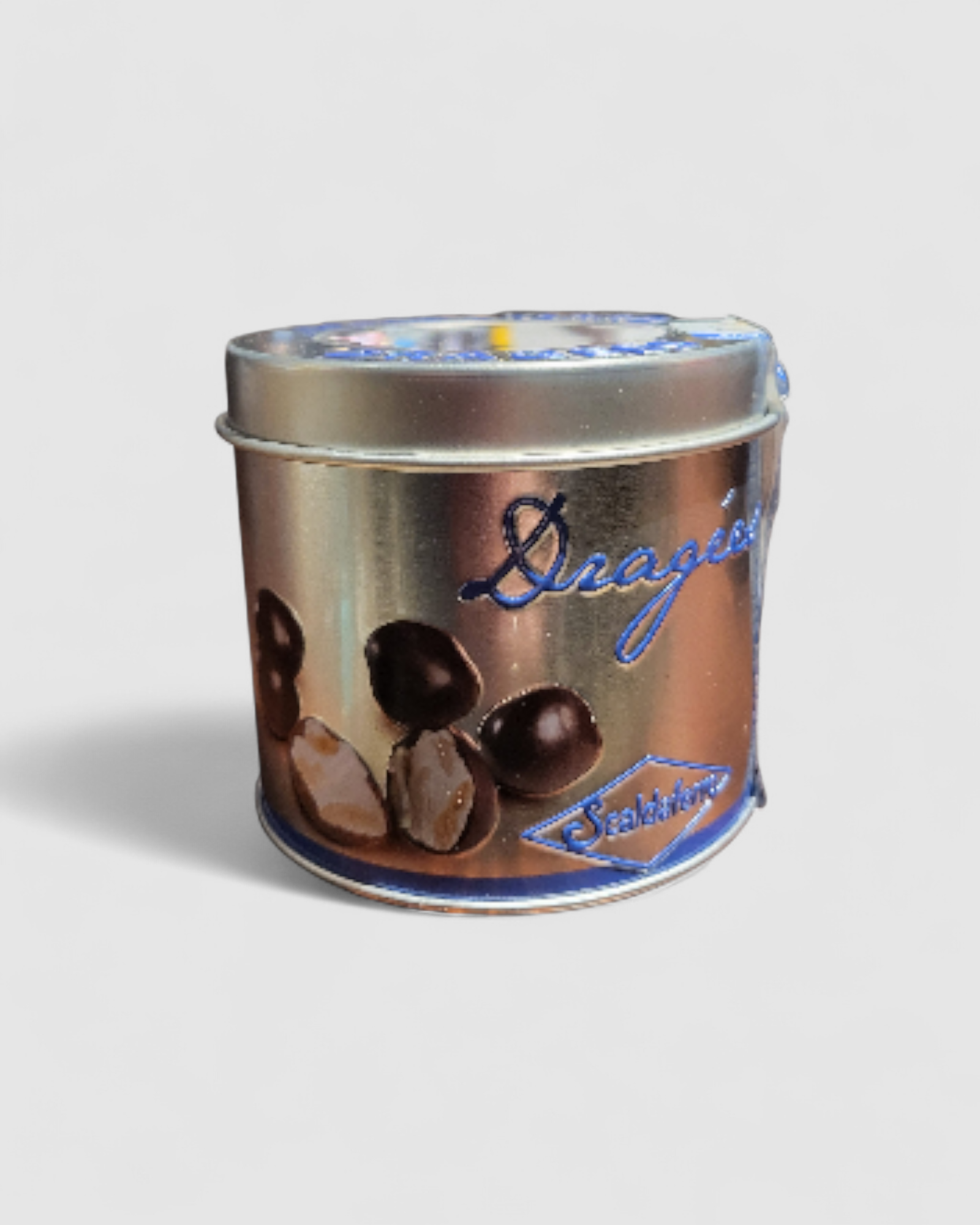 Dragees di torrone alle mandorle in lattina - Scaldaferro