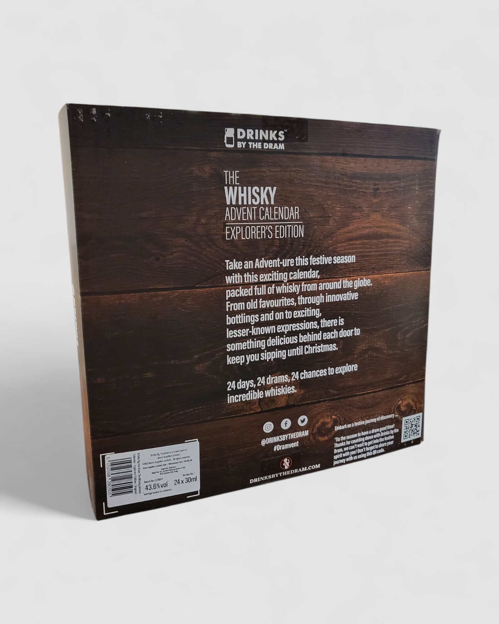 The Whisky Advent Calendar Explorer - Drinks by the Dram | 24x3cl