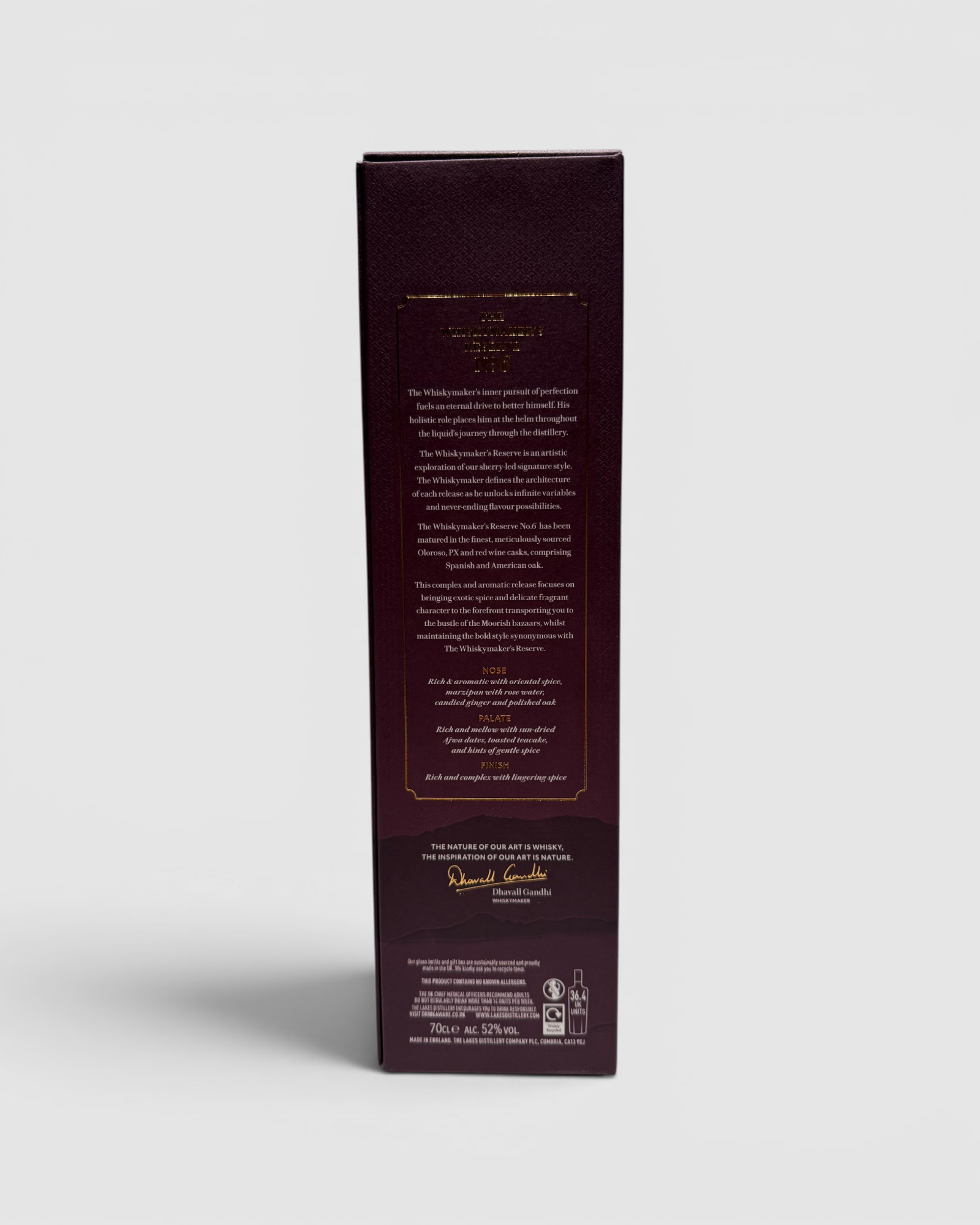 Whisky The Whiskymaker's Reserve No 6 - The Lakes