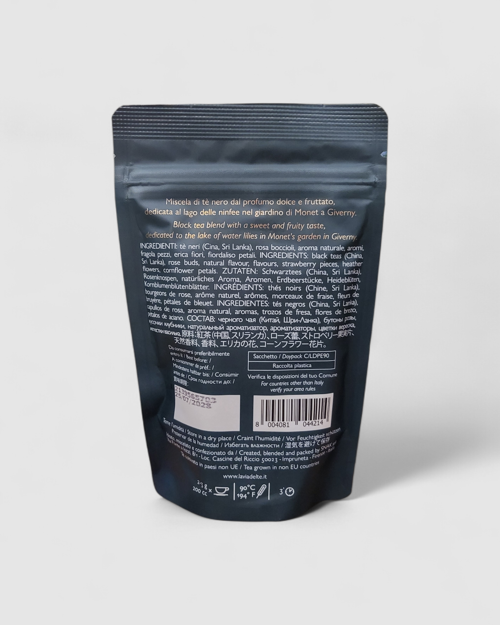 Lago delle ninfee  - Tè nero a foglia intera - La Via del Tè