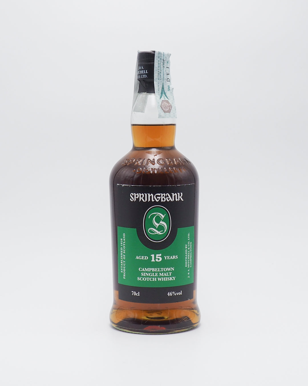 Single Malt Scotch Whisky Springbank 15 yo